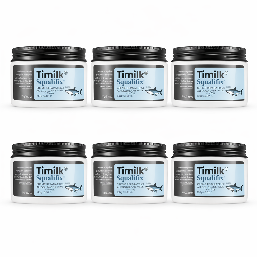 Squalifix™ Crème Réparatrice au Squalane | Répare la peau abîmée et apaise instantanément en 3 minutes !
