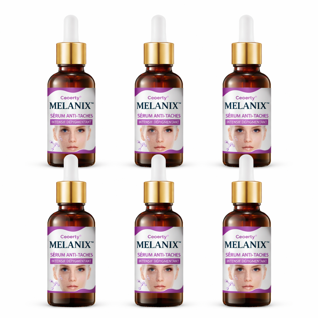 Melanix™ Sérum Anti-Taches Intensif Dépigmentant | Effacez les taches brunes et retrouvez une peau uniforme en quelques jours !
