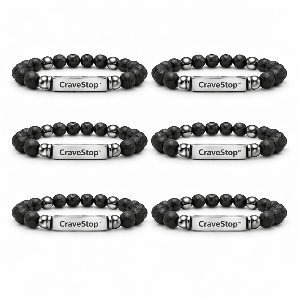 Bracelet anti-tabac CraveStop™ | Réduisez vos envies de fumer de 91 % en seulement 5 jours !
