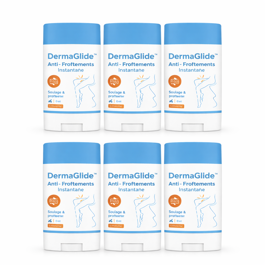 DermaGlide™ Stick Anti-Frottements Instantané | Éliminez douleurs et rougeurs en 2 minutes !