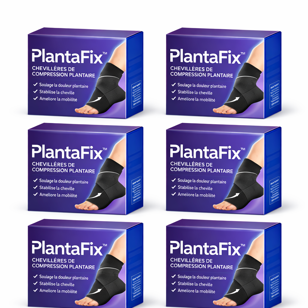 PlantaFix™ Chevillères de Compression Plantaire | Marchez sans douleur en 7 jours !