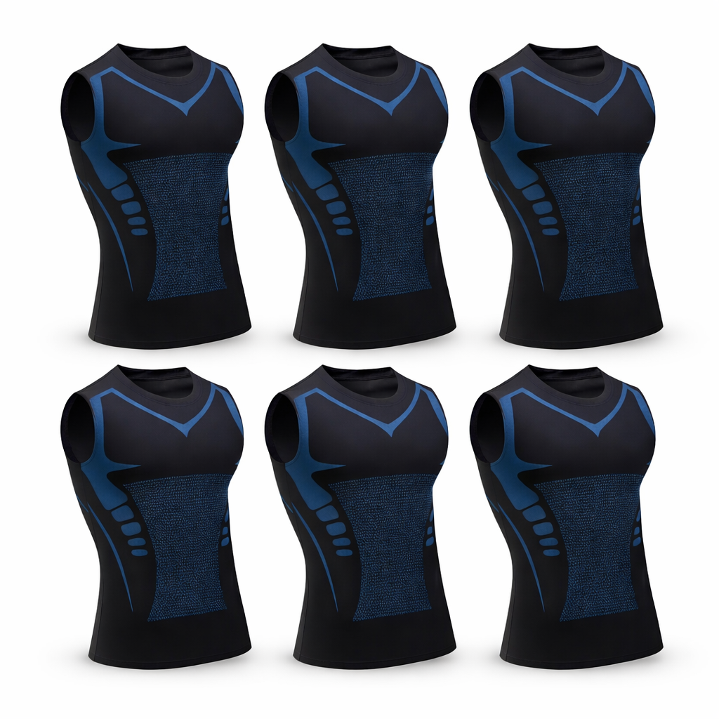 PostureX™ Débardeur Sculptant Haute Compression | Redressez votre posture et affichez un ventre plat instantanément !
