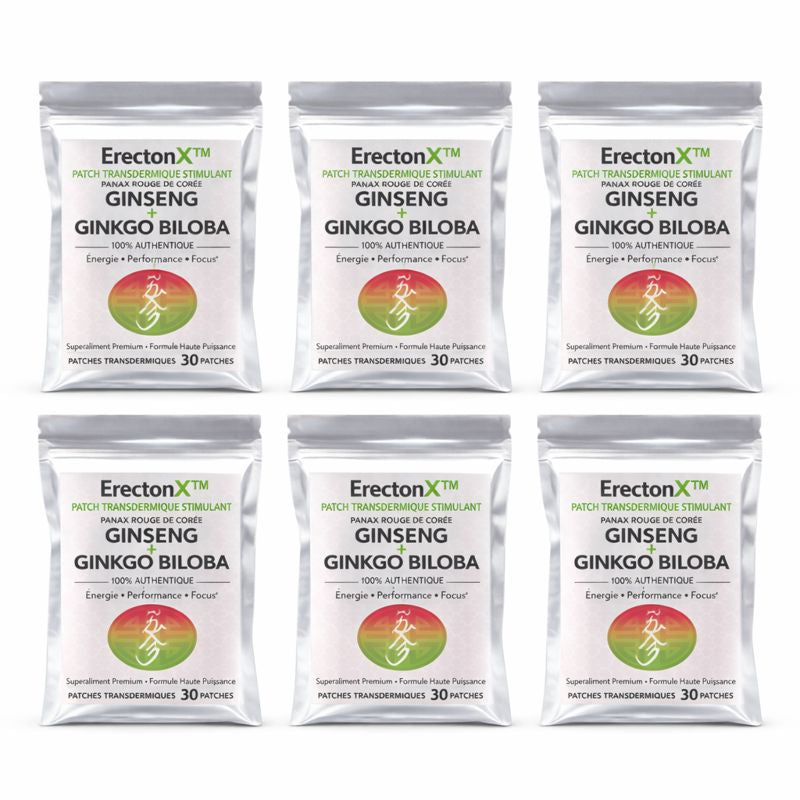 ErectonX™ Patch Transdermique Stimulant | Retrouvez une érection massive et durable en seulement 3 minutes !