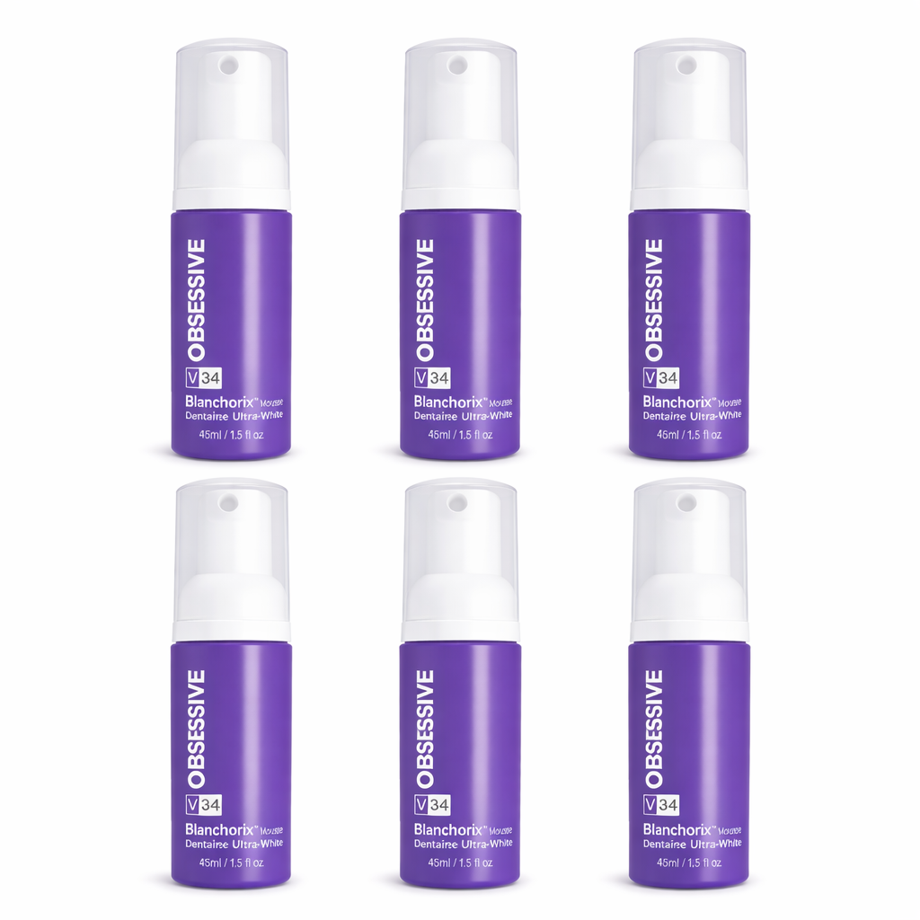 Blanchorix™ Mousse Dentaire Ultra-White | Éliminez le jaune incrusté et retrouvez un sourire éclatant dès la 1ère application !