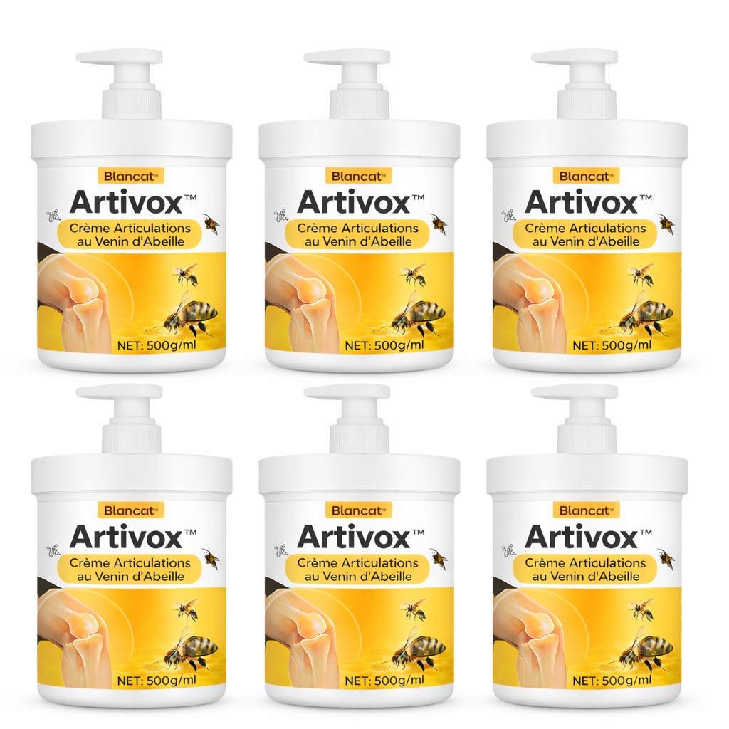 Artivox™ Crème Articulations au Venin d’Abeille | Stoppez vos douleurs en 10 minutes chrono !