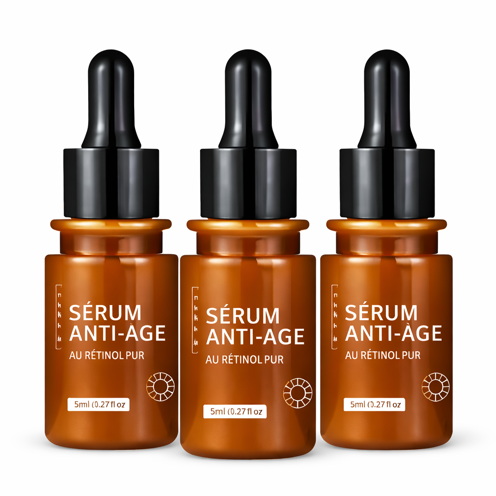Retinélia™ Sérum Anti-Âge au Rétinol Pur | Retrouvez une peau lisse et visiblement plus jeune en 7 jours !