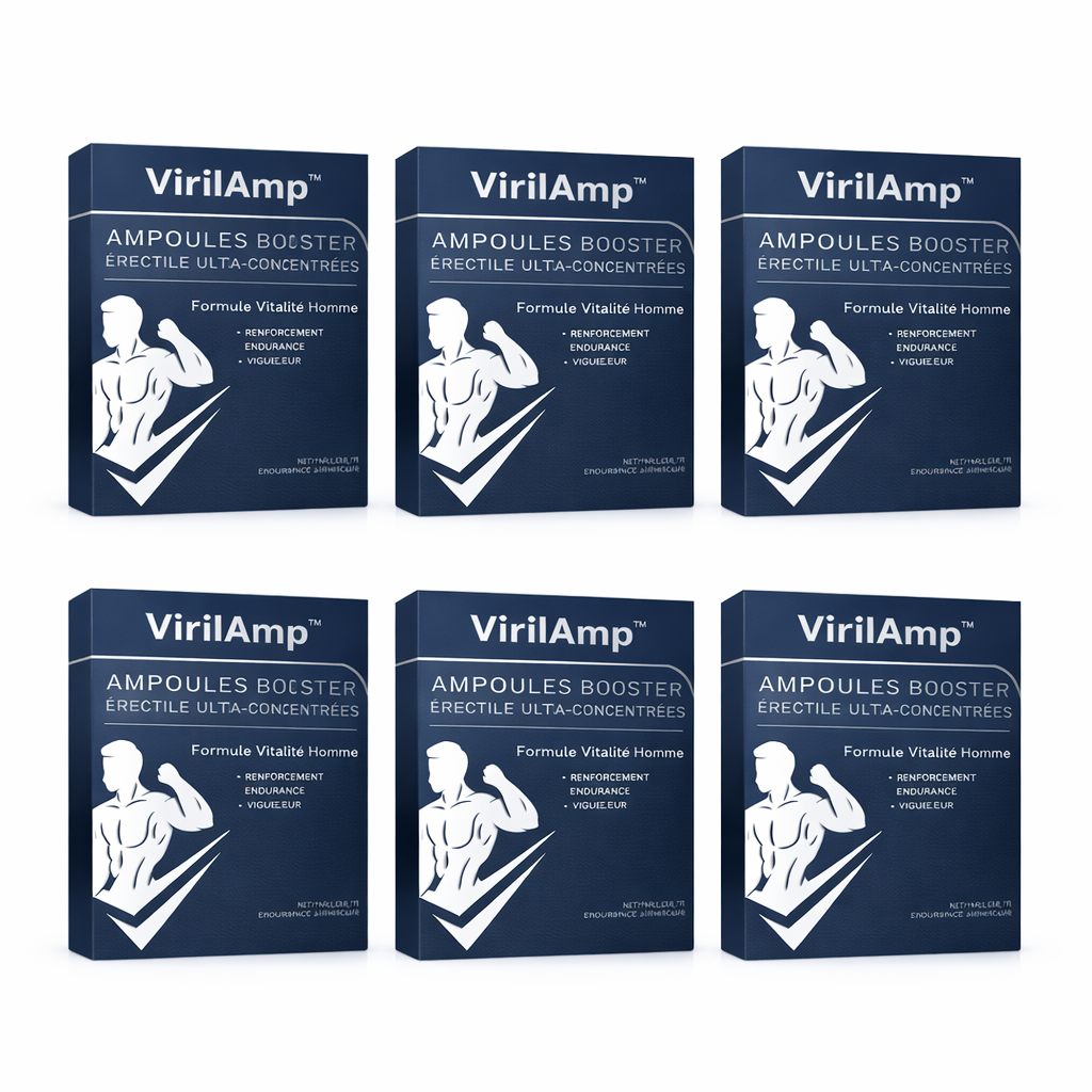 VirilAmp™ Ampoules Booster Érectile Ultra-Concentrées | Retrouvez une érection puissante en 3 minutes !