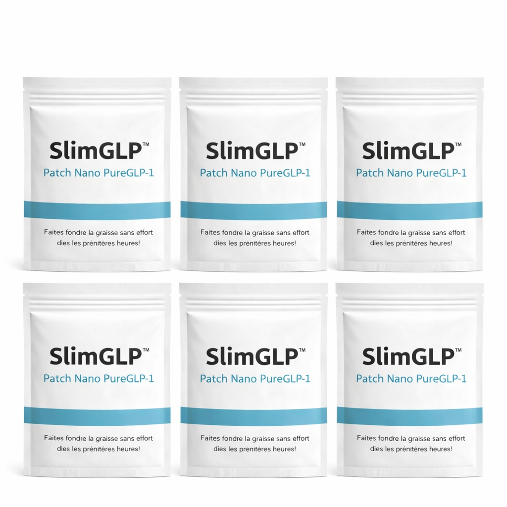SlimGLP™ Patch Nano PureGLP-1 | Faites fondre la graisse sans effort dès les premières heures !
