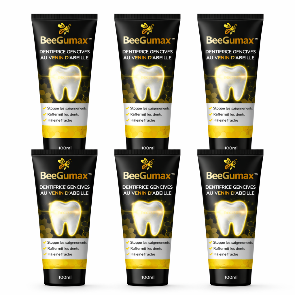 BeeGumax™ Dentifrice Gencives au Venin d’Abeille | Stoppez les saignements et raffermissez vos dents en 7 jours !