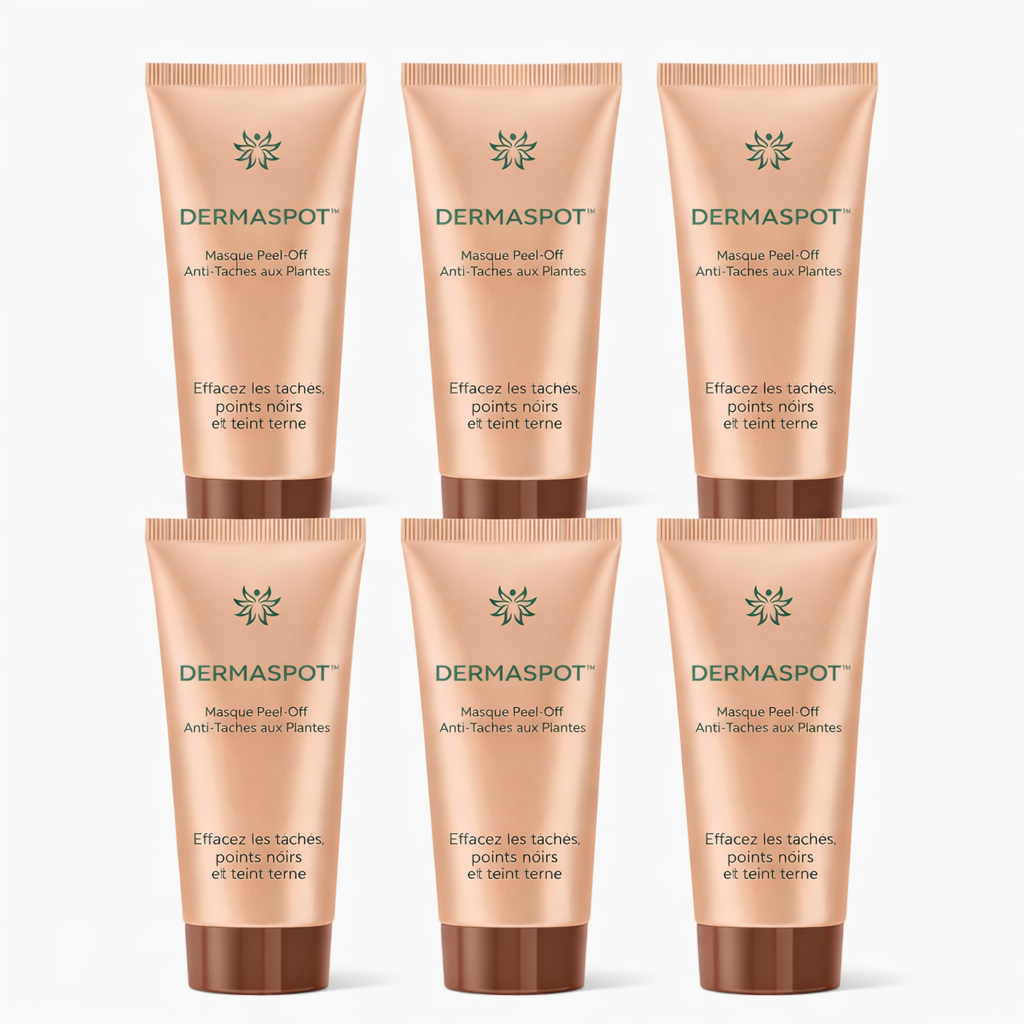 DERMASPOT™ Masque Peel-Off Anti-Taches aux Plantes | Effacez taches, points noirs et teint terne en 3 minutes !