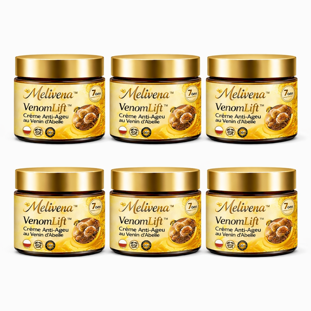 VenomLift™ Crème Anti-Âge au Venin d’Abeille | Efface rides et imperfections en 72h chrono !