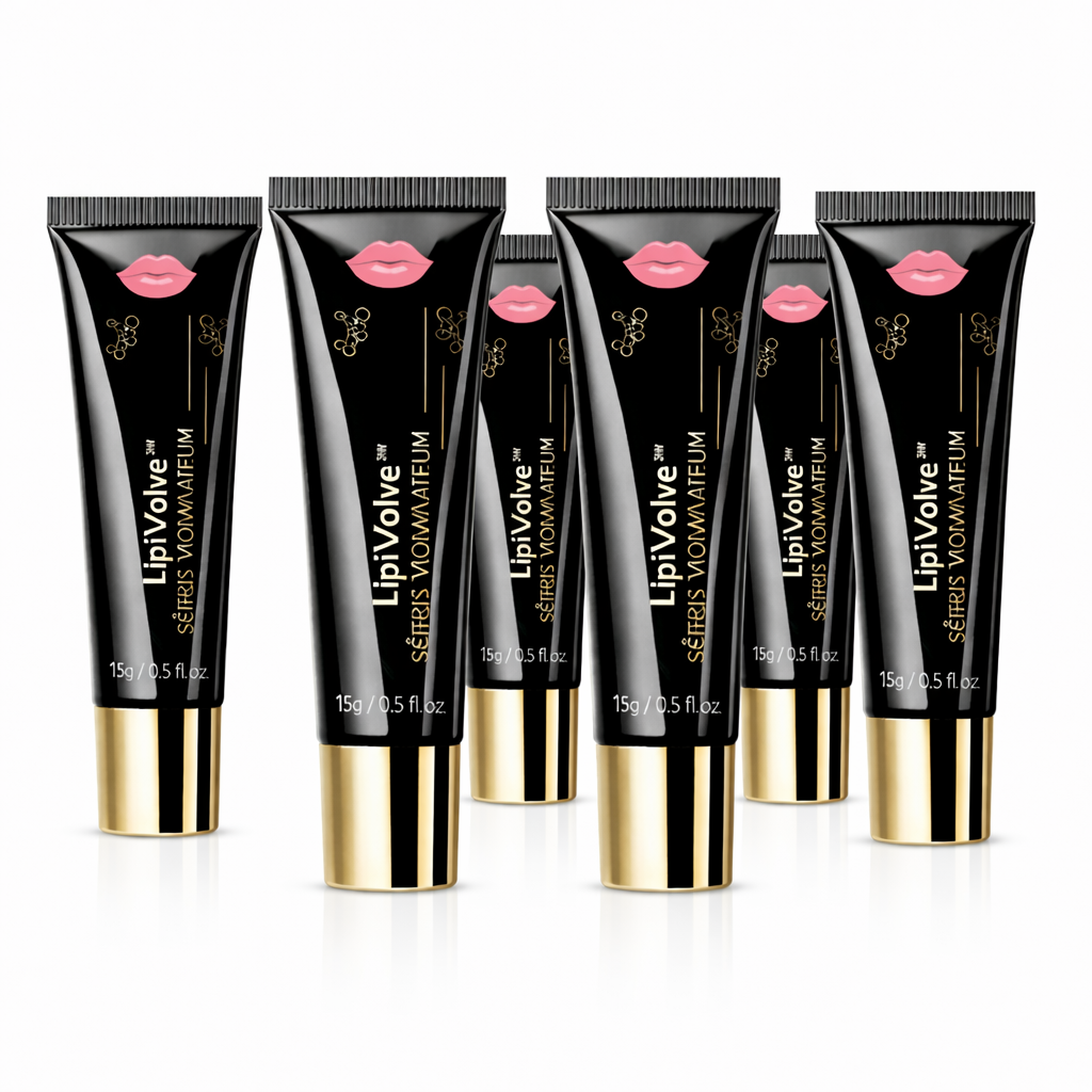 LipiVolve™ Sérum Lèvres Volumateur | Doublez le volume de vos lèvres en 24 heures, sans aucune injection!