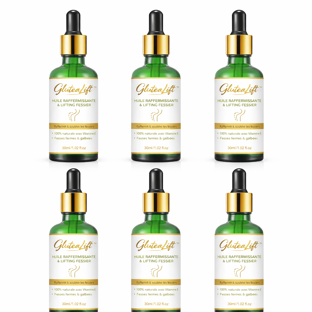 GluteaLift™ Huile Raffermissante & Lifting Fessier | Des fesses fermes et remontées en 7 jours !
