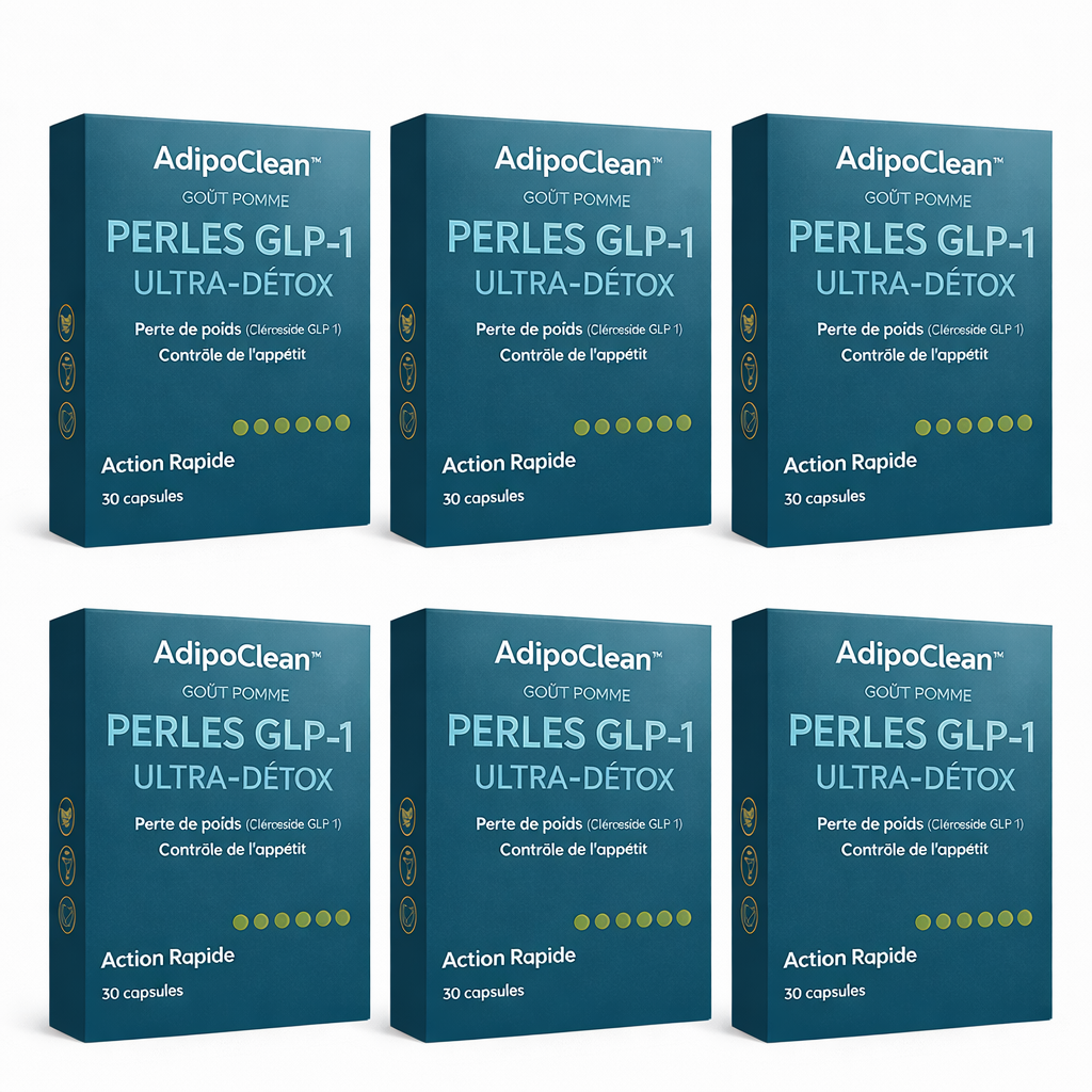 AdipoClean™ Perles GLP-1 Ultra-Détox | Éliminez la graisse et perdez du poids en 10 minutes !