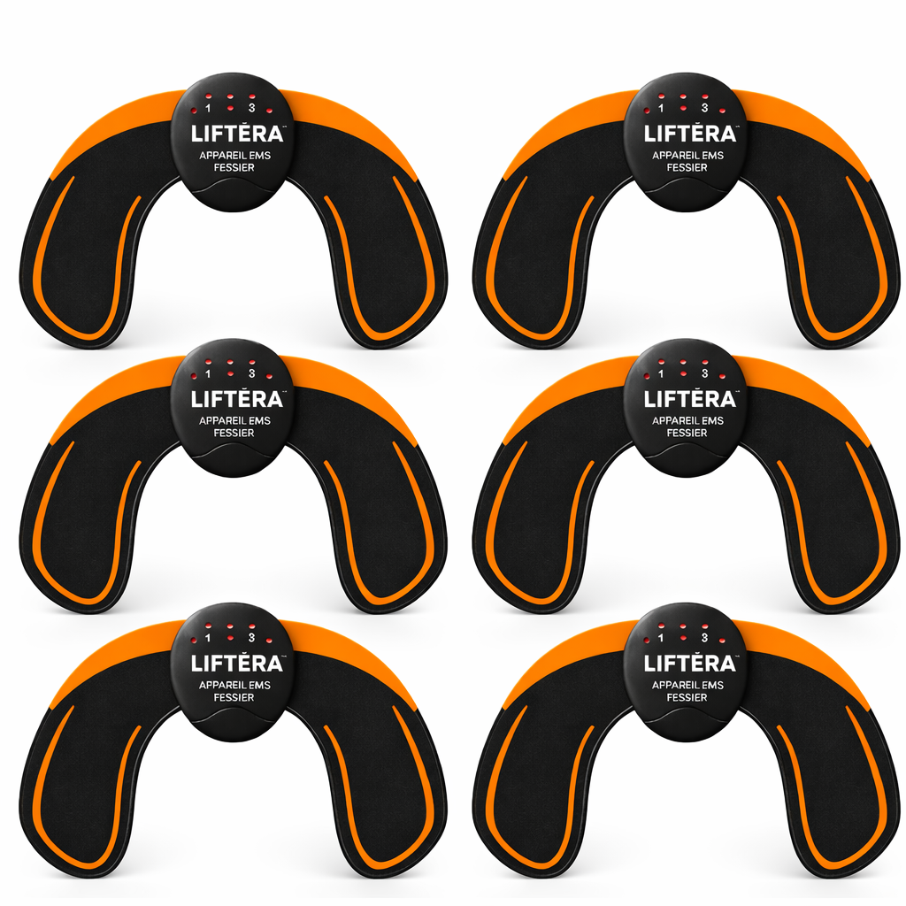 Liftèra™ Appareil EMS Fessier | Remonte et raffermit vos fesses en 7 jours sans le moindre effort !