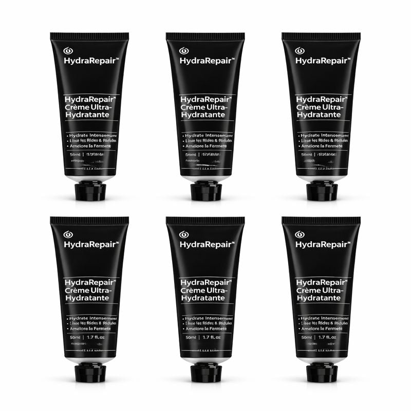 HydraRepair™ Crème Ultra-Hydratante | Traite l’eczéma, la dermatite et répare la peau abîmée en quelques minutes !