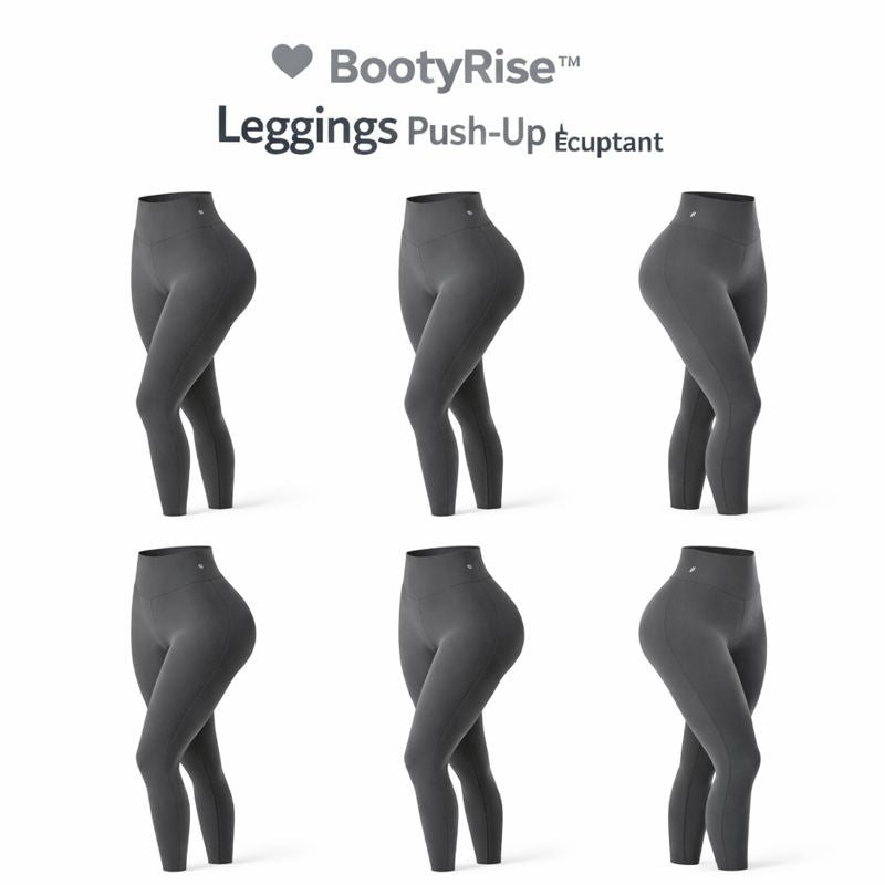 BootyRise™ Leggings Push-Up Sculptant | Fesses galbées instantanément et ventre plat !
