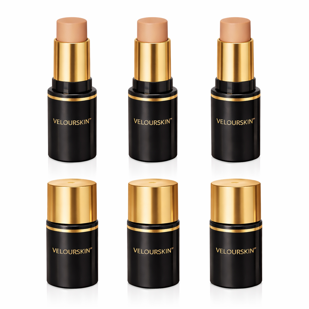 Velourskin™ Fond de Teint Stick | Une peau parfaite, lissée et sans défaut en 30 secondes !
