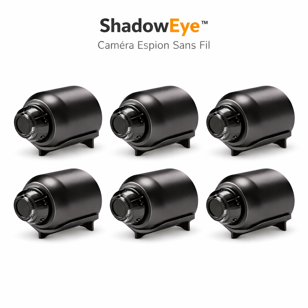 ShadowEye™ Caméra Espion Sans Fil | Surveillez tout, partout, en temps réel !