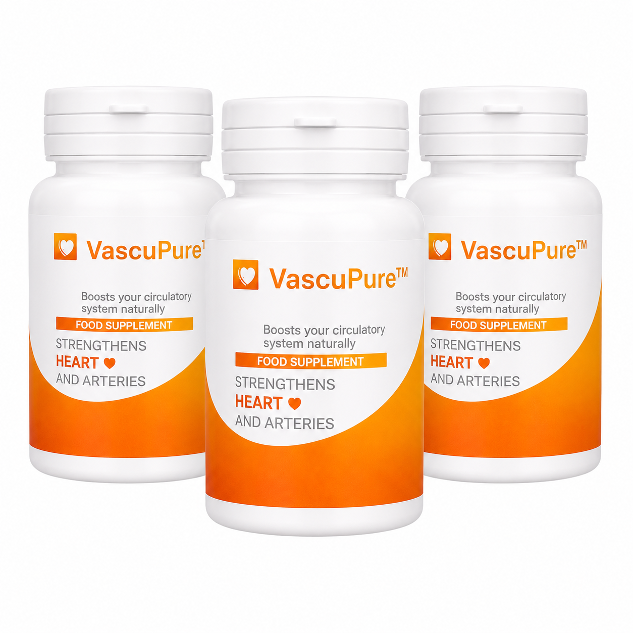 VascuPure™ Capsules Cardio-Vasculaires | Nettoient 93 % des vaisseaux sanguins en 3 jours !