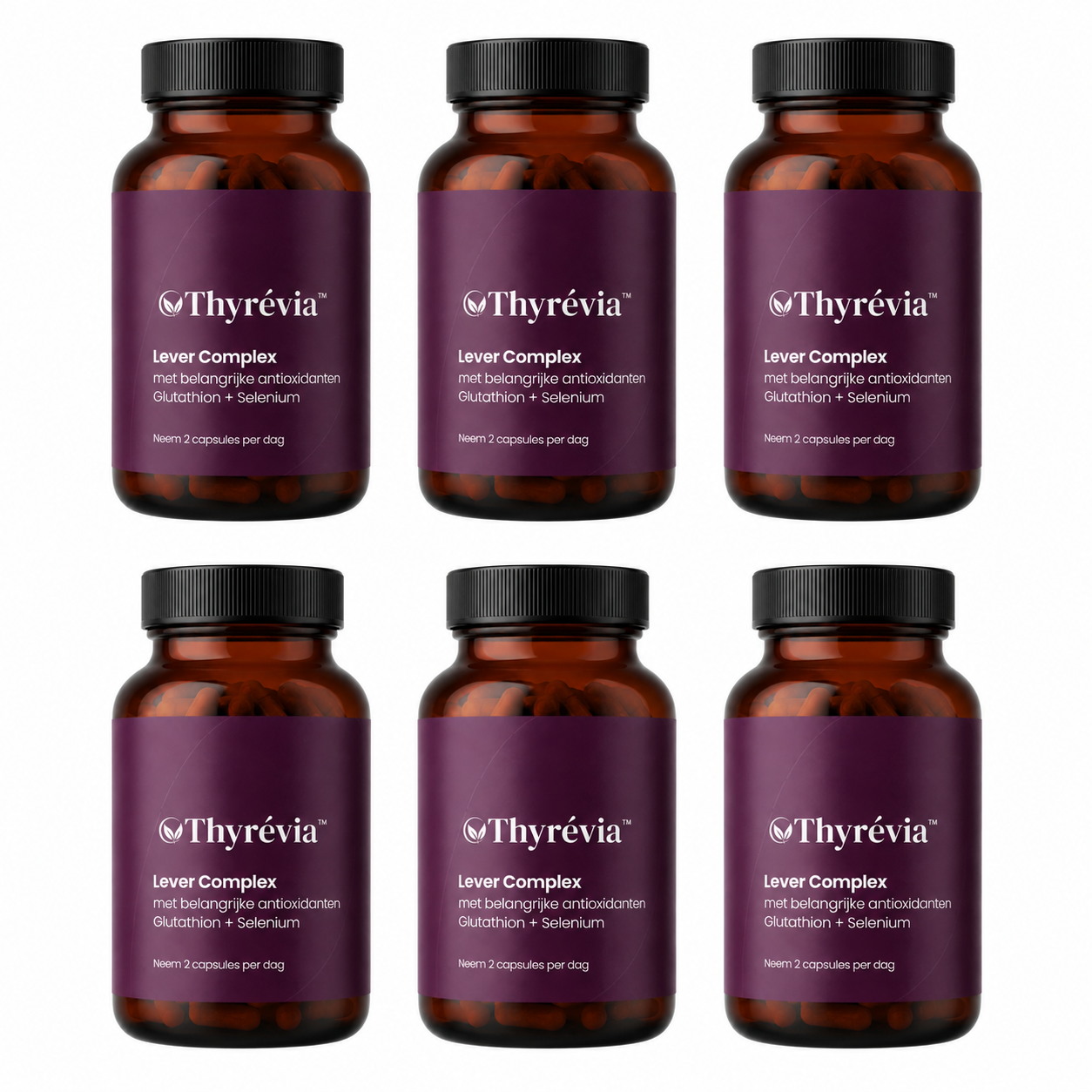 Thyrévia™ Capsules Soutien thyroïdien et hépatique | Retrouvez votre énergie, votre vitalité et votre métabolisme en seulement 7 jours !
