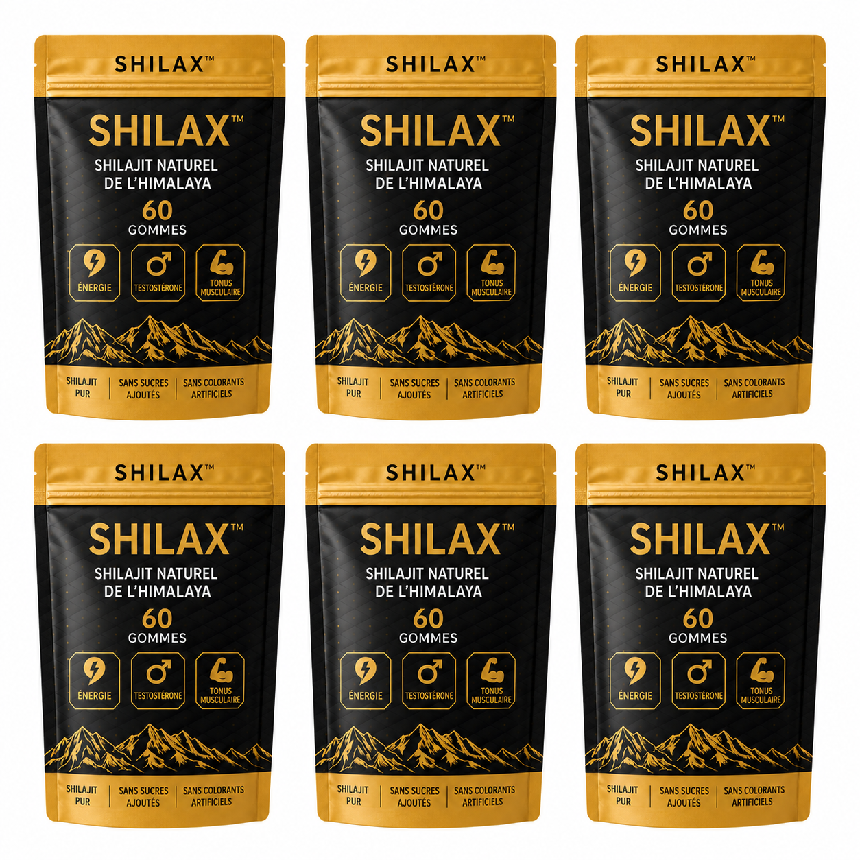 Shilax™ Gummies au Shilajit | Retrouvez des érections plus fermes en quelques jours, sans pilules !