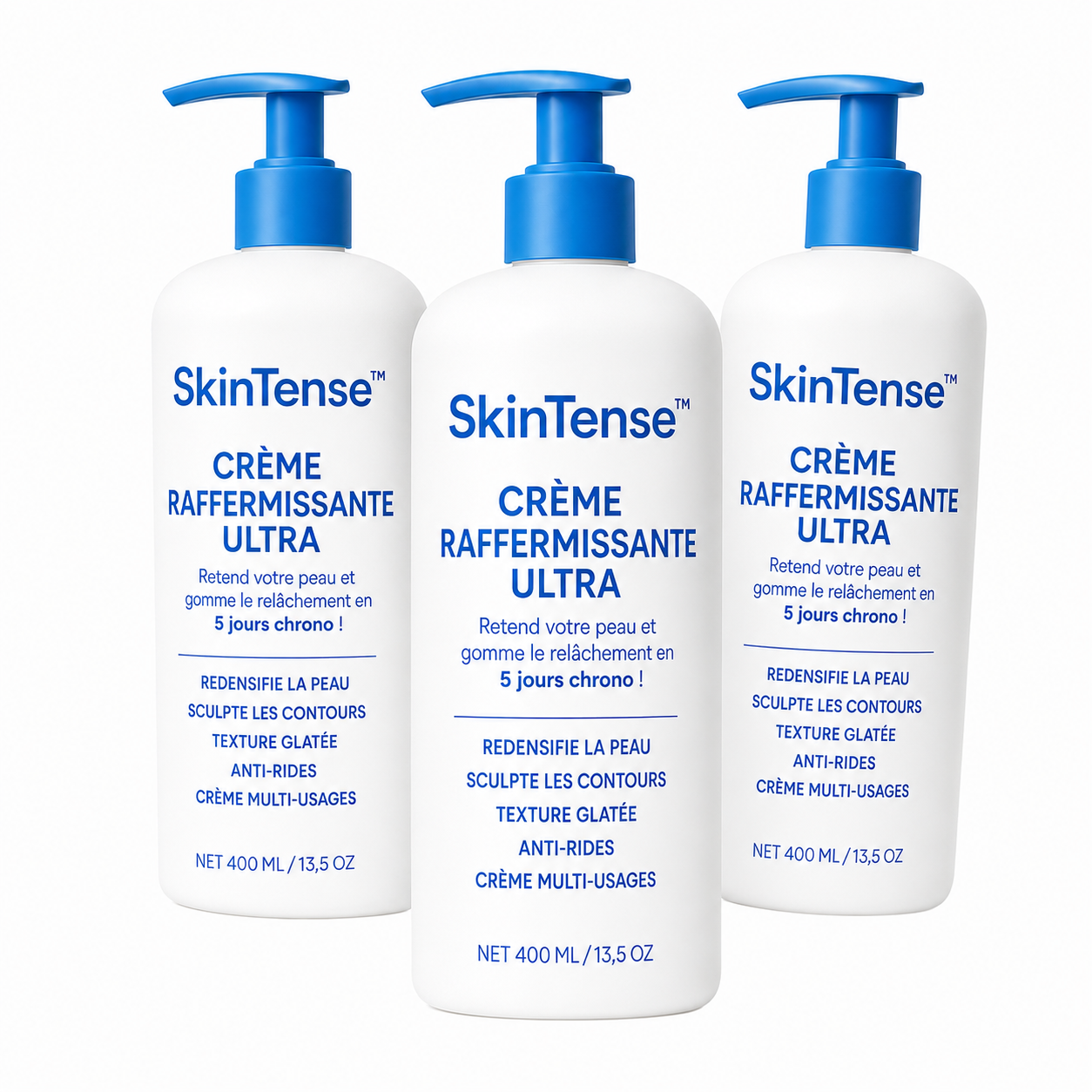SkinTense™ Crème Raffermissante Ultra | Retend votre peau et gomme le relâchement en 5 jours chrono!