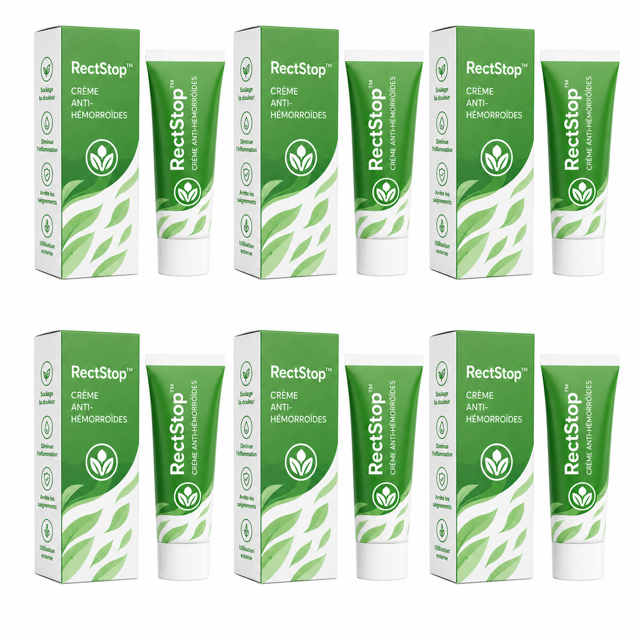 RectStop™ Crème Anti-Hémorroïdes | Traite 99% des hémorroïdes dès la première application !