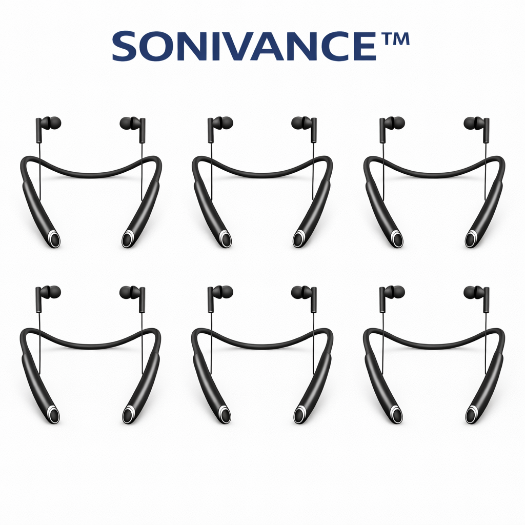 Sonivance™ Amplificateur Auditif Tri-Core Haute Puissance | Retrouvez une ouïe nette et précise en 3 minutes !