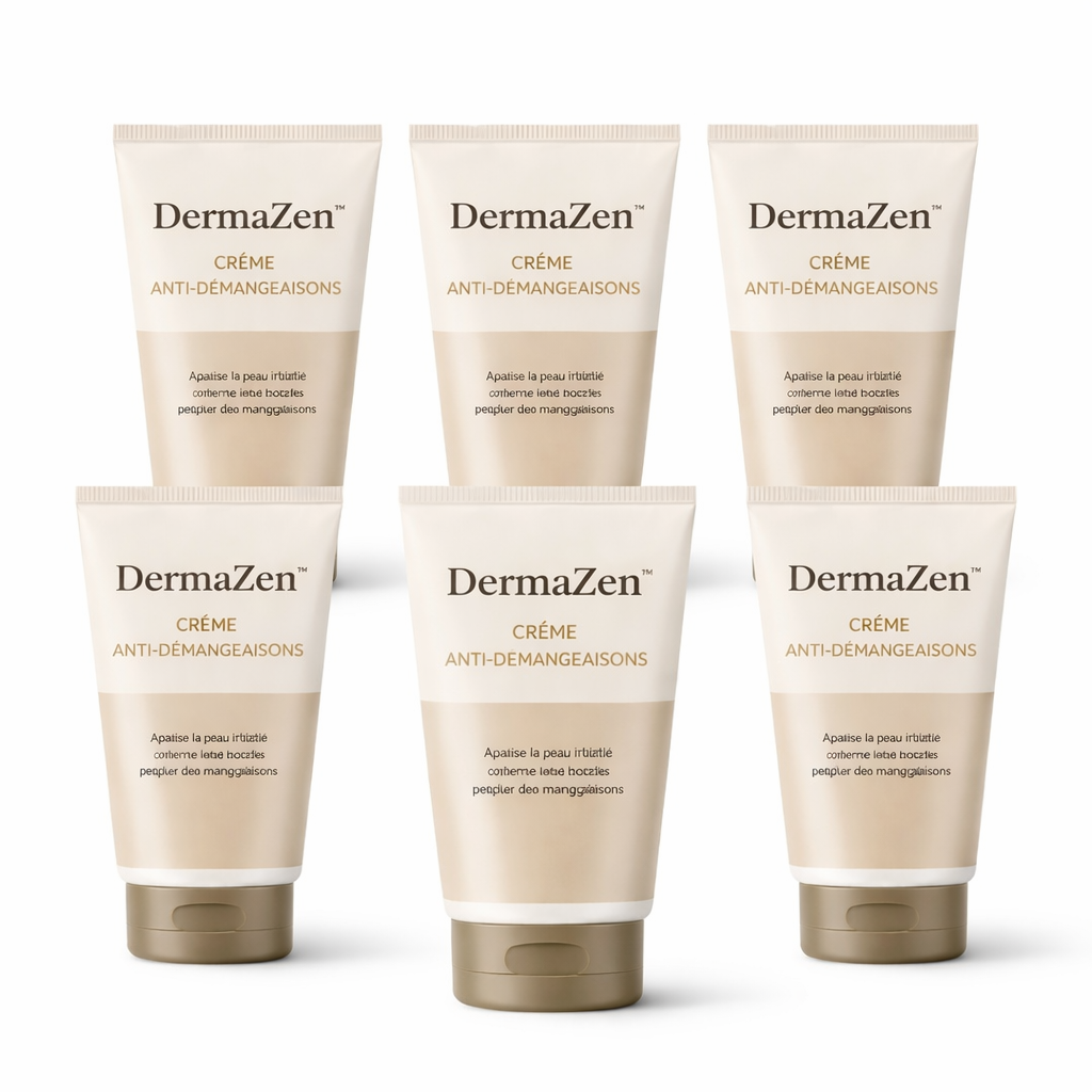 DermaZen™ Crème Anti-Démangeaisons | Éliminez les démangeaisons en 3 minutes !
