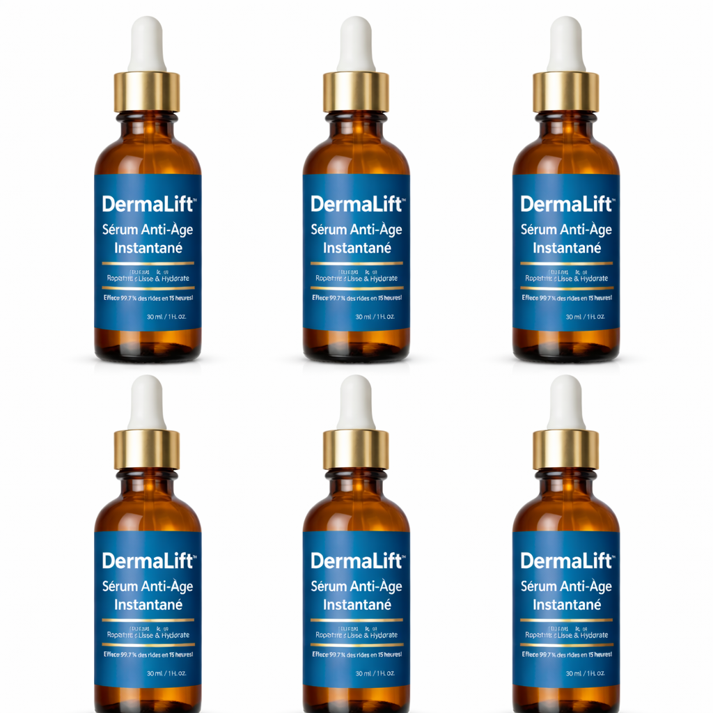 DermaLift™ Sérum Anti-Âge Instantané | Efface 99,7 % des rides en 15 heures !