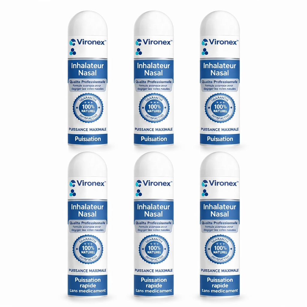Vironex™ Inhalateur Nasal | Retrouvez une érection ferme en 3 minutes !