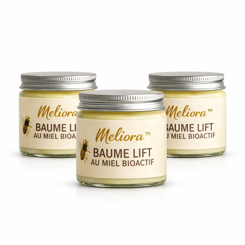 Meliora™ Baume Lift au Miel Bioactif | Rajeunissez visiblement votre peau en 5 jours, sans aiguille ni chirurgie !