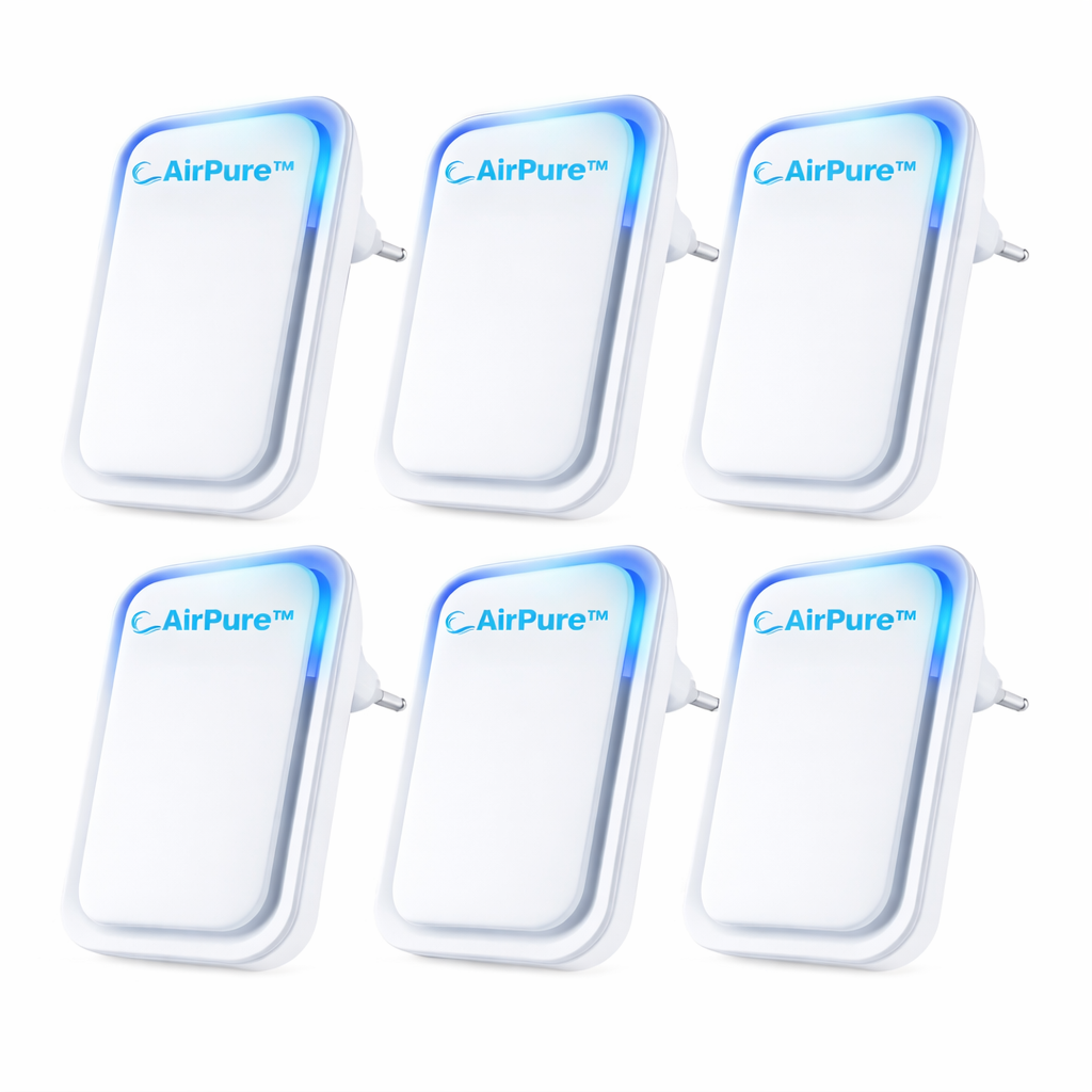 AirPure™ Purificateur d’Air Prise | Éliminez 99 % des allergènes et respirez librement en 24 heures !