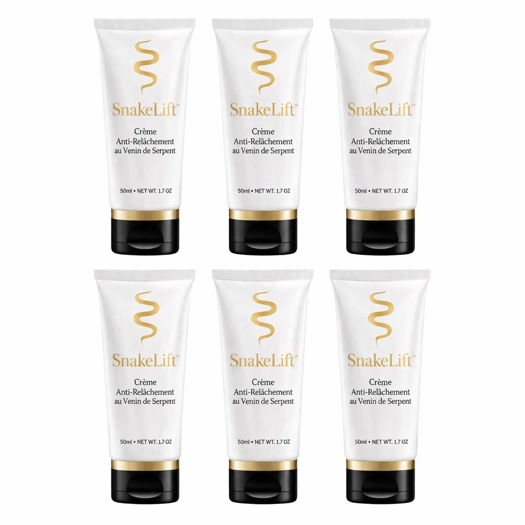 SnakeLift™ Crème Anti-Relâchement au Venin de Serpent | Raffermit la peau jusqu’à 89 % en 3 jours sans chirurgie !