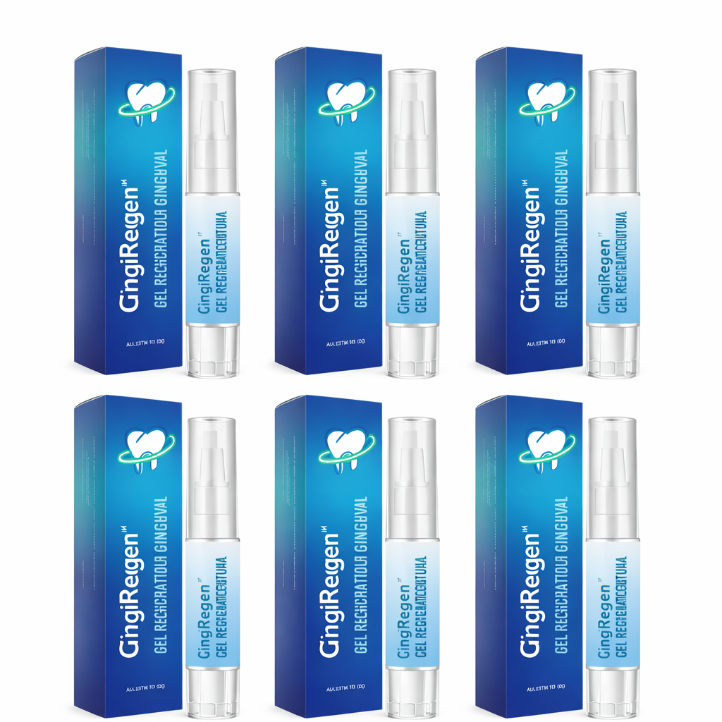 GingiRegen™ Gel Régénérateur Gingival au Biocollagène Actif | Raffermissez vos gencives dès la première application !