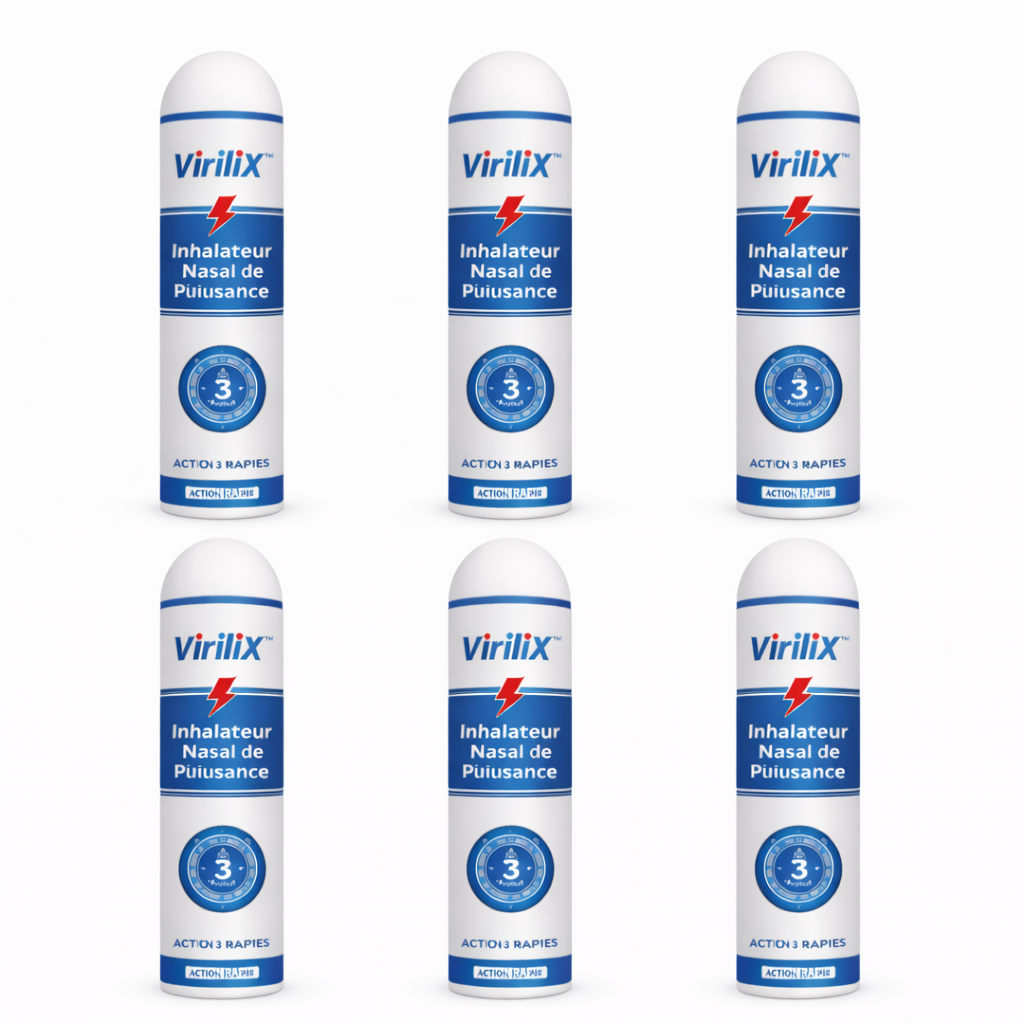 ViriliX™ Inhalateur Nasal de Puissance Instantanée | Déclenchez une érection d’acier en 3 minutes — sans pilules ni attente !