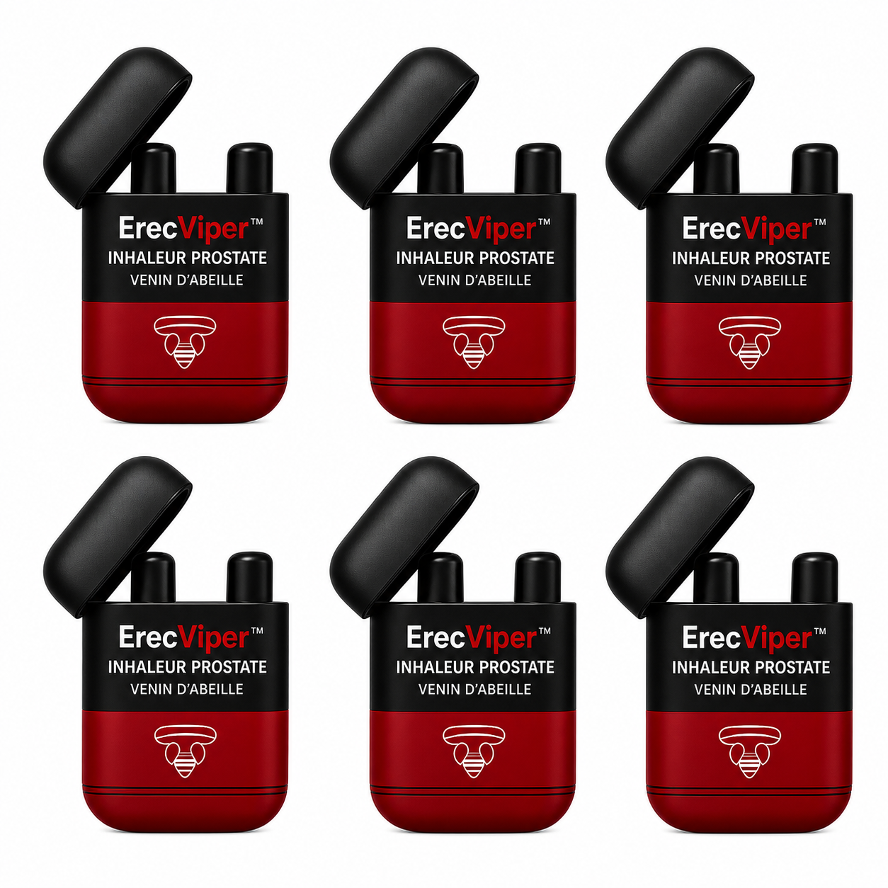 ErecViper™ Inhaleur Prostate au Venin d’Abeille | Retrouvez une érection dure comme du béton en 3 minutes!