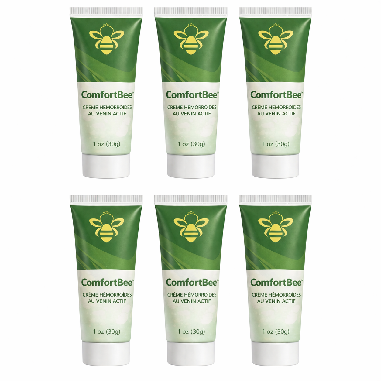 ComfortBee™ Crème Hémorroïdes au Venin Actif | Éliminez la douleur et le gonflement dès la première application !