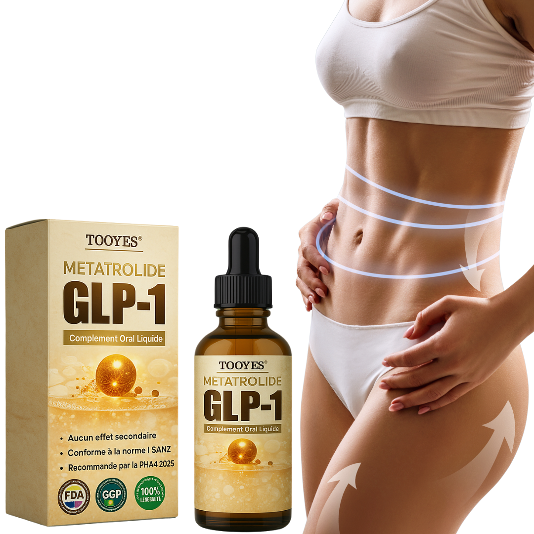 Tooyes™ Gouttes Minceur GLP-1 | Élimine les toxines et fait perdre du poids en 10 minutes!