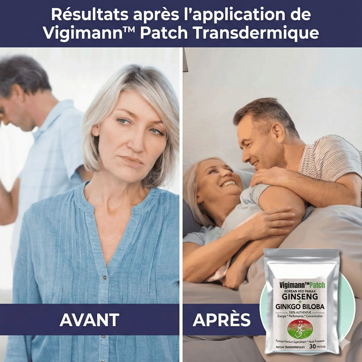 Vigimann™ Patch Transdermique | En seulement 5 minutes pour une érection plus forte et durable!