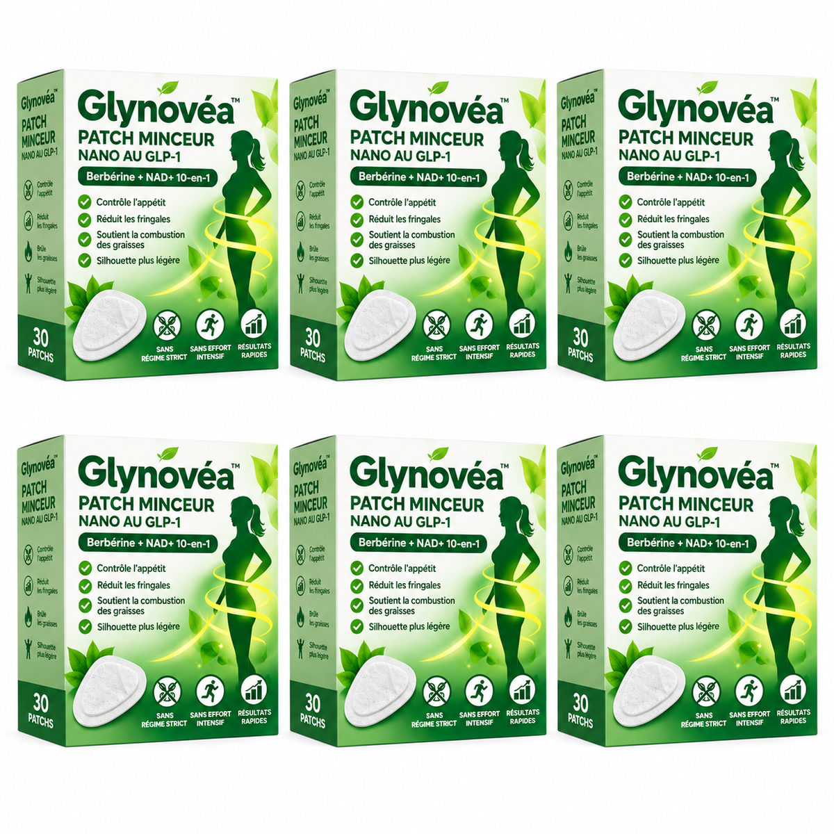 Glynovéa™ Patch Minceur Nano au GLP-1 | Perdez jusqu’à 7 kg en 7 jours sans régime ni effort !