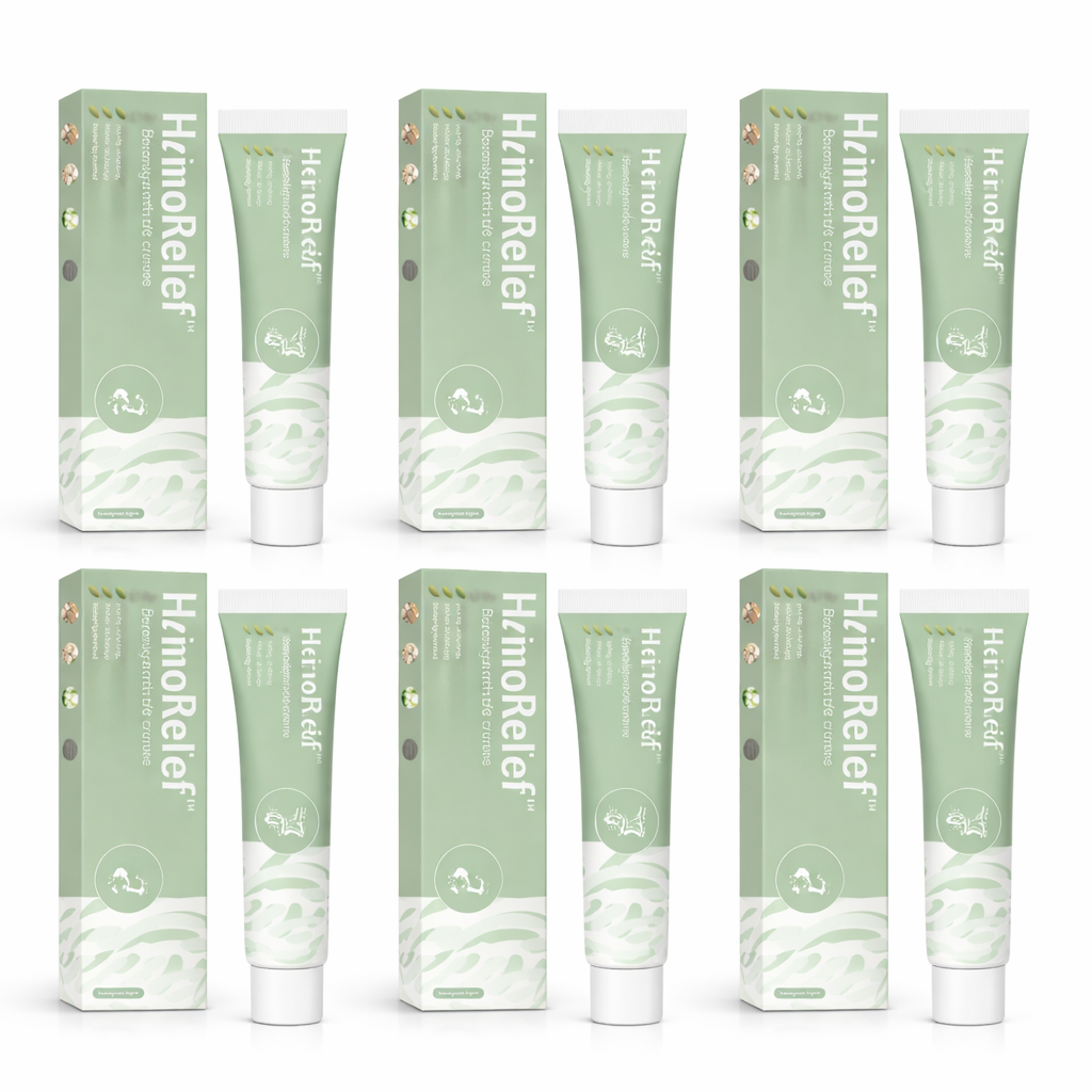 HemoRelief™ Crème Anti-Hémorroïdes | Éliminez jusqu’à 99 % des douleurs dès la première application !