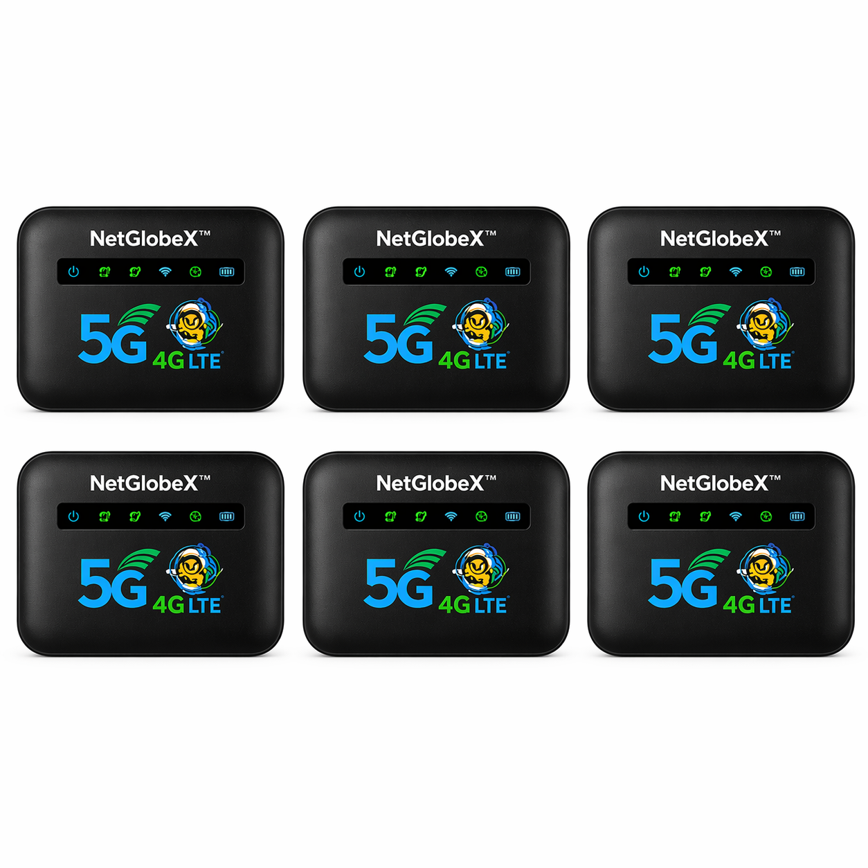 NetGlobeX™ Routeur WiFi Mondial | Internet 4G/5G dans 196 pays en 5 secondes chrono, sans surcoût !