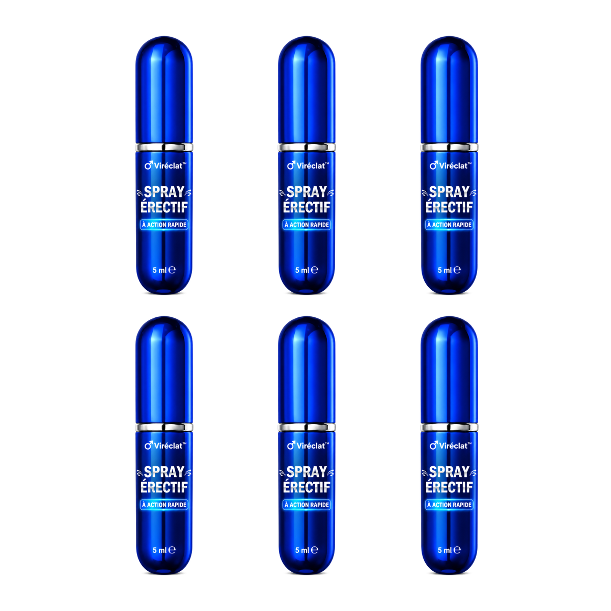 Viréclat™ Spray Érectif à Action Rapide | Retrouvez une érection puissante en 5 minutes !