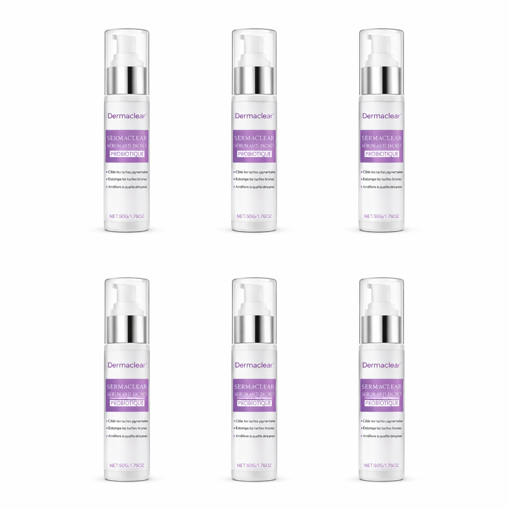 Dermaclear™ Sérum Anti-Taches Probiotique | Efface taches, marques et teint terne en 3 minutes !