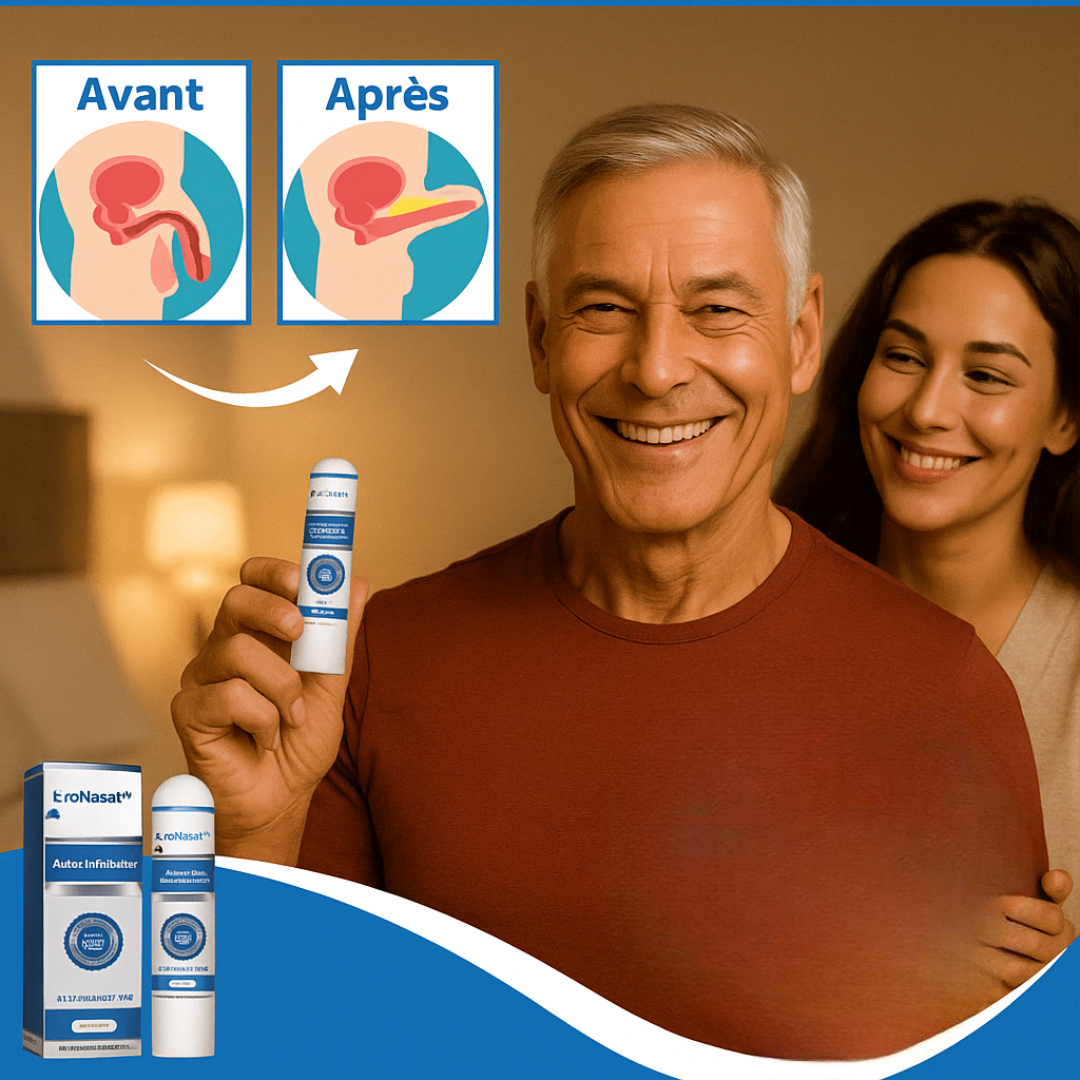 VULKANOR™ Inhaleur Érectile | Provoque des érections dures comme du roc en 5 minutes, sans pilules, 100 % naturel!