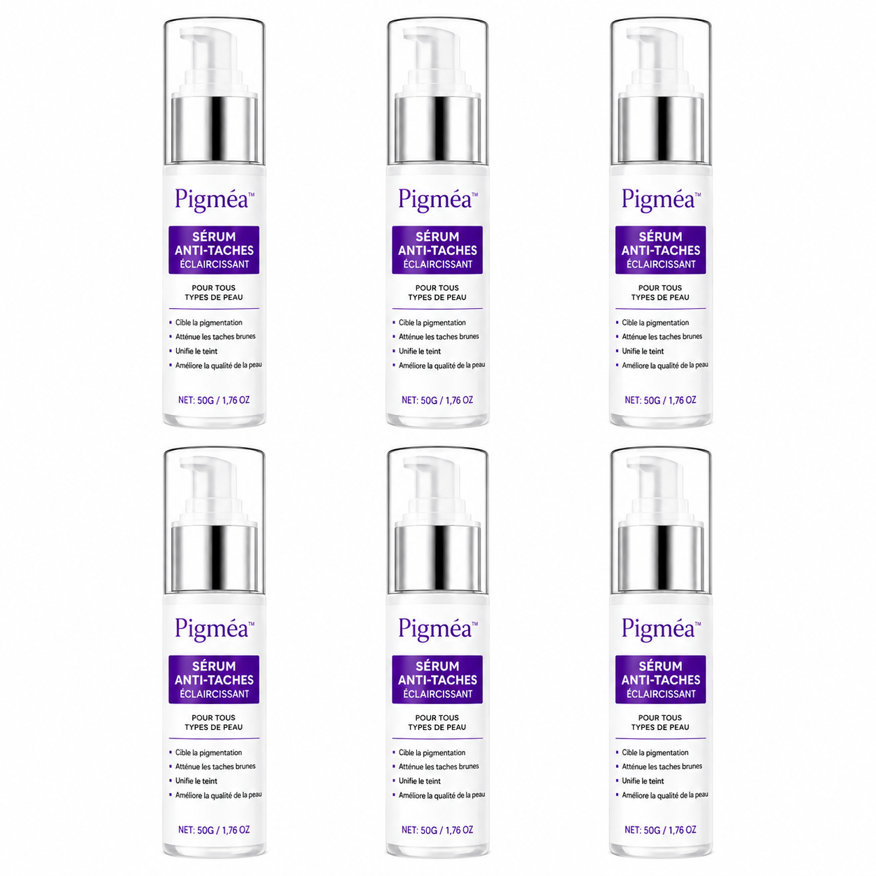Pigméa™ Sérum Anti-Taches Éclaircissant | Effacez vos taches brunes en 72 heures chrono!