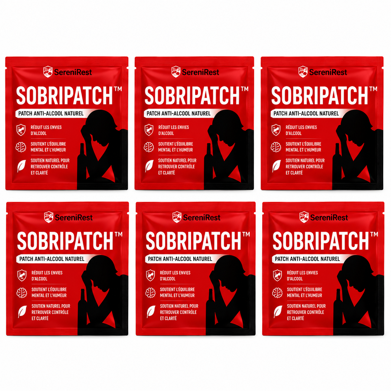 SobriPatch™ Patch Anti-Alcool | Stoppez les envies et reprenez le contrôle en 7 jours !