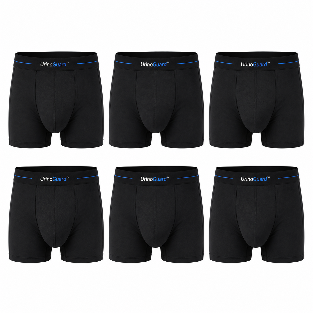 UrinoGuard™ Boxers pour hommes, protection intégrale toute la journée | Empêchez les fuites avant qu'elles ne soient visibles !